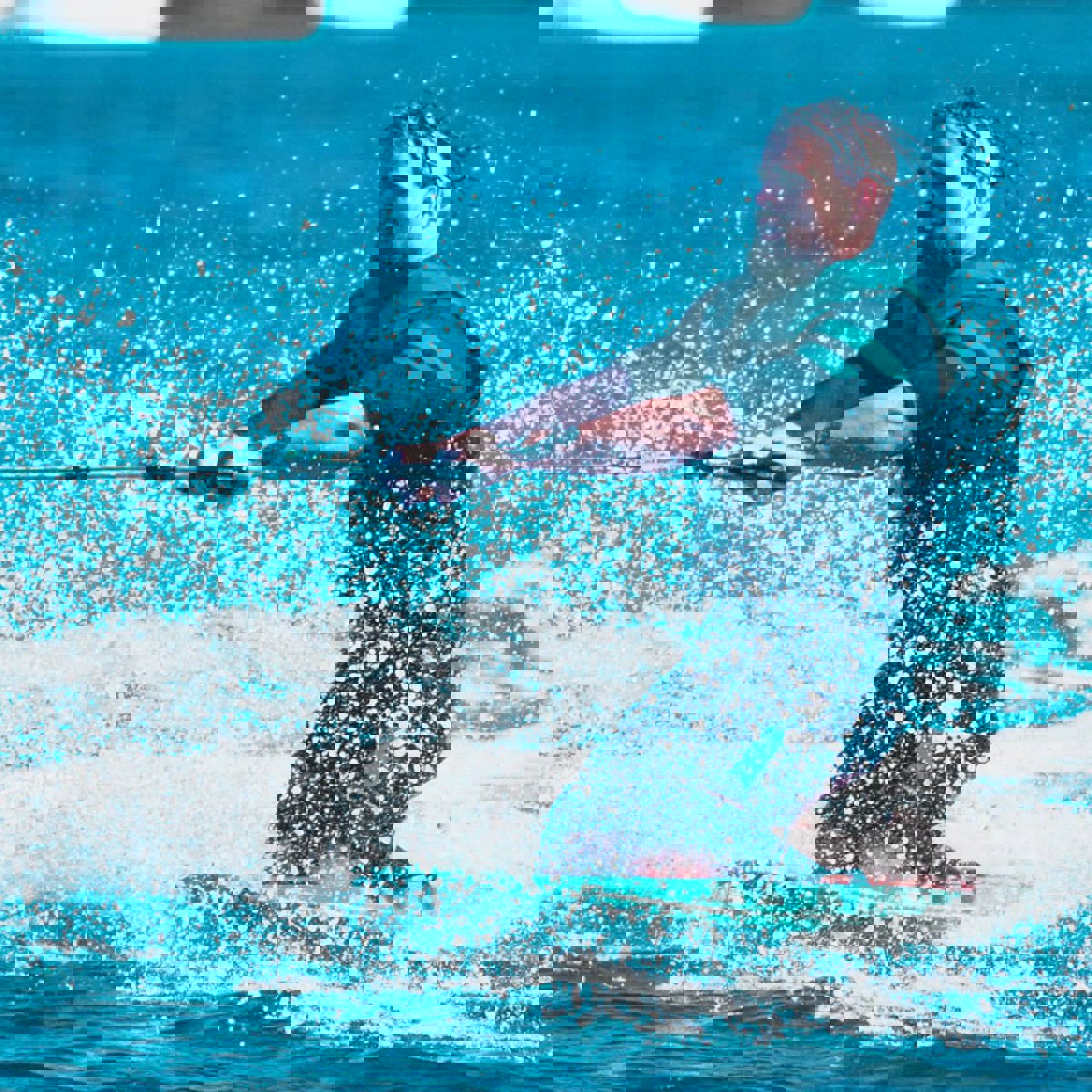 Jobe Slash kneeboard pack teal 6