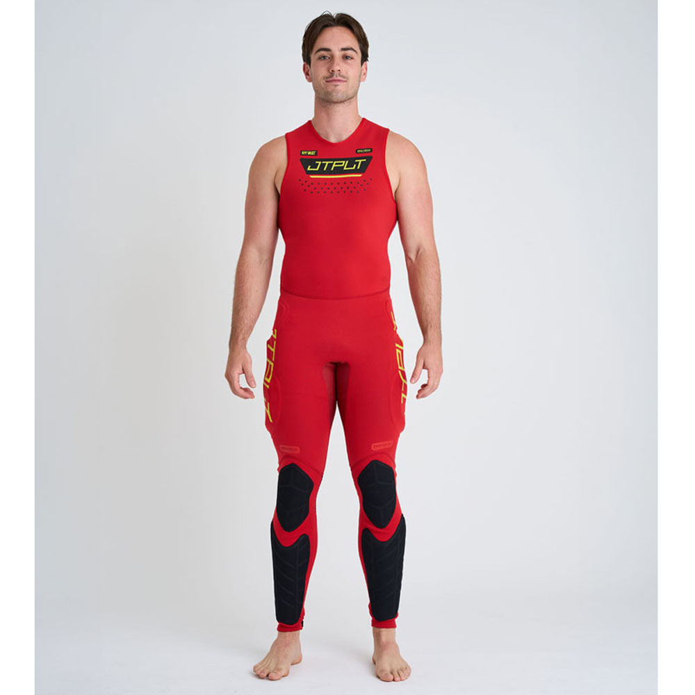 Vault long john combinaison et veste rouges