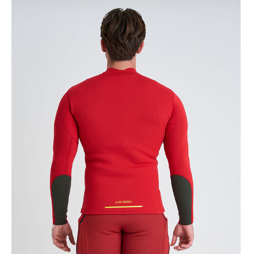 Jetpilot Vault long john combinaison et veste rouges 5