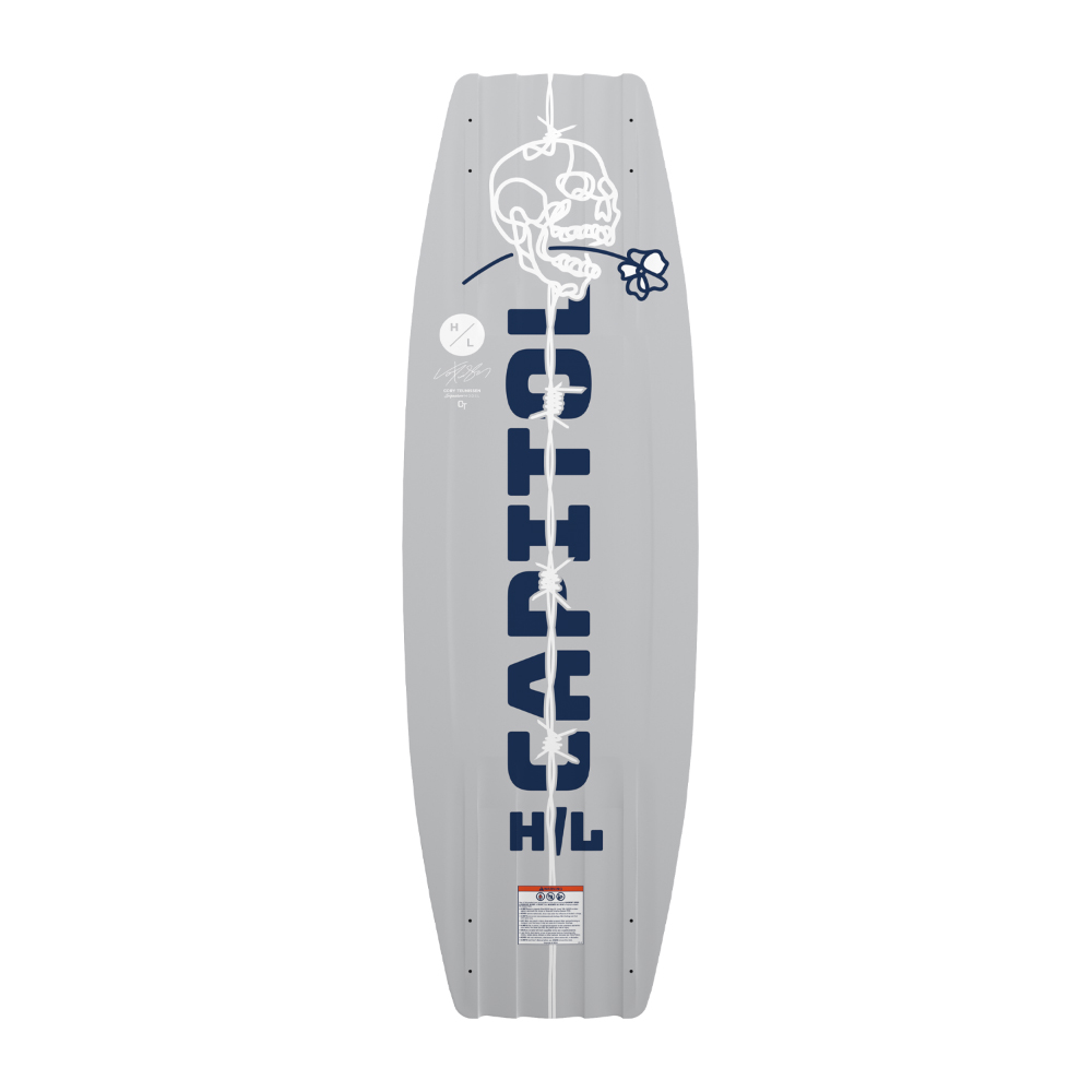 Hyperlite Capitol 139 cm ensemble de wakeboard avec chausses ARC 2