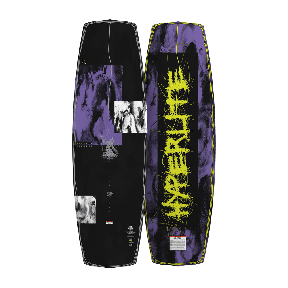 Hyperlite Blueprint wakeboard 147 cm foto 1