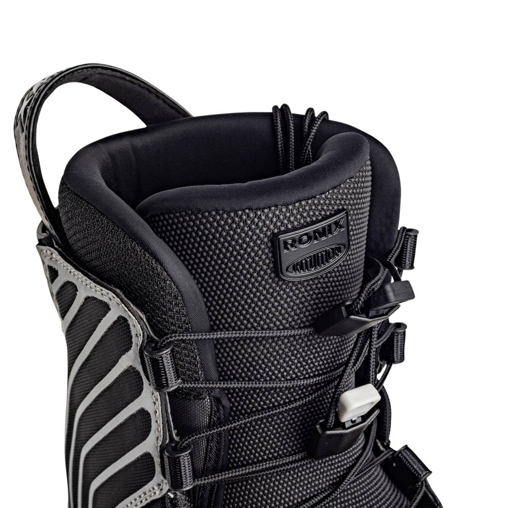 Ronix One chausses de wakeboard argents 5