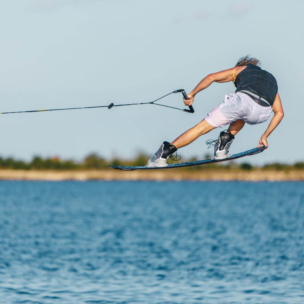 Ronix One chausses de wakeboard argents 8