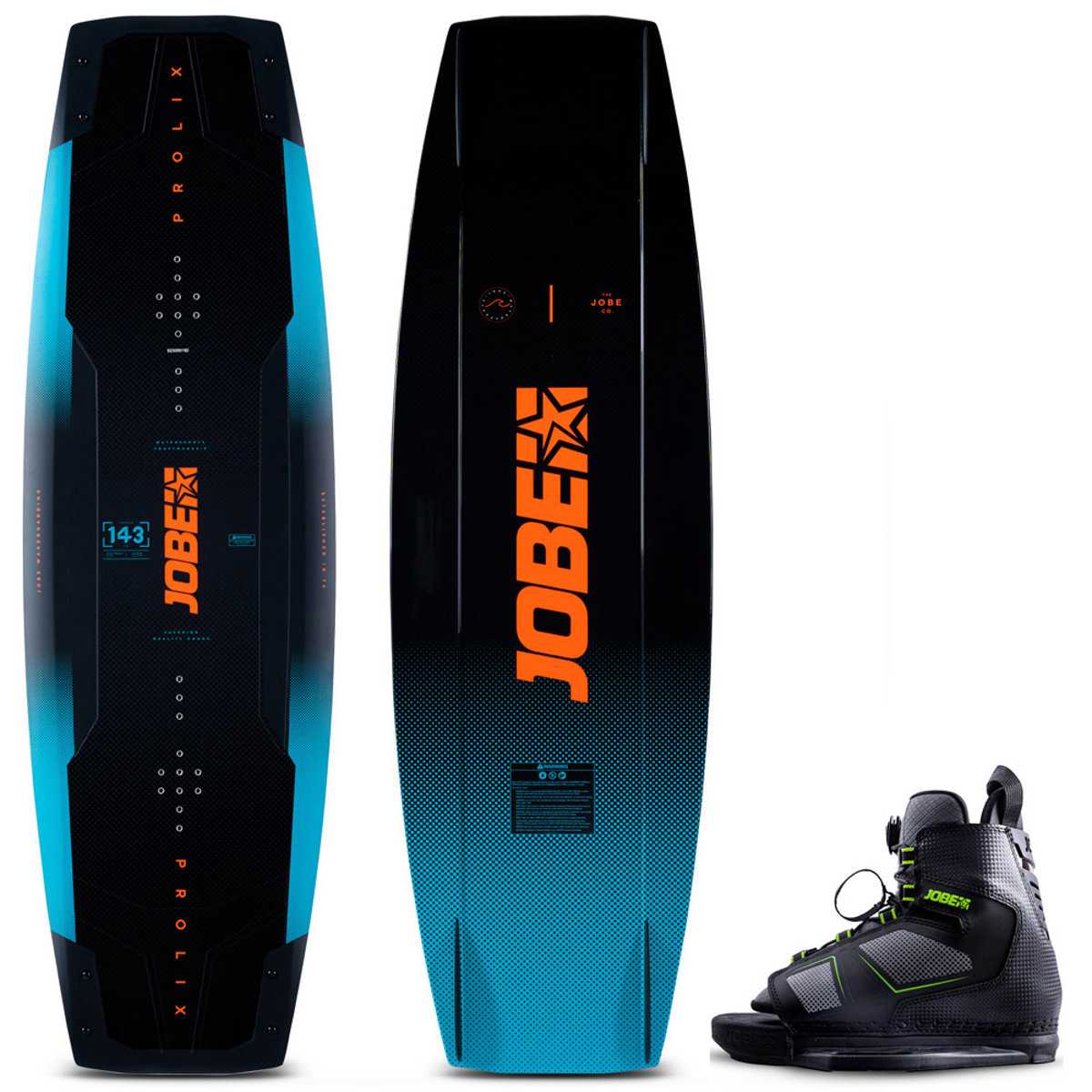 Jobe Prolix wakeboard 143 cm et chausses Unit 5