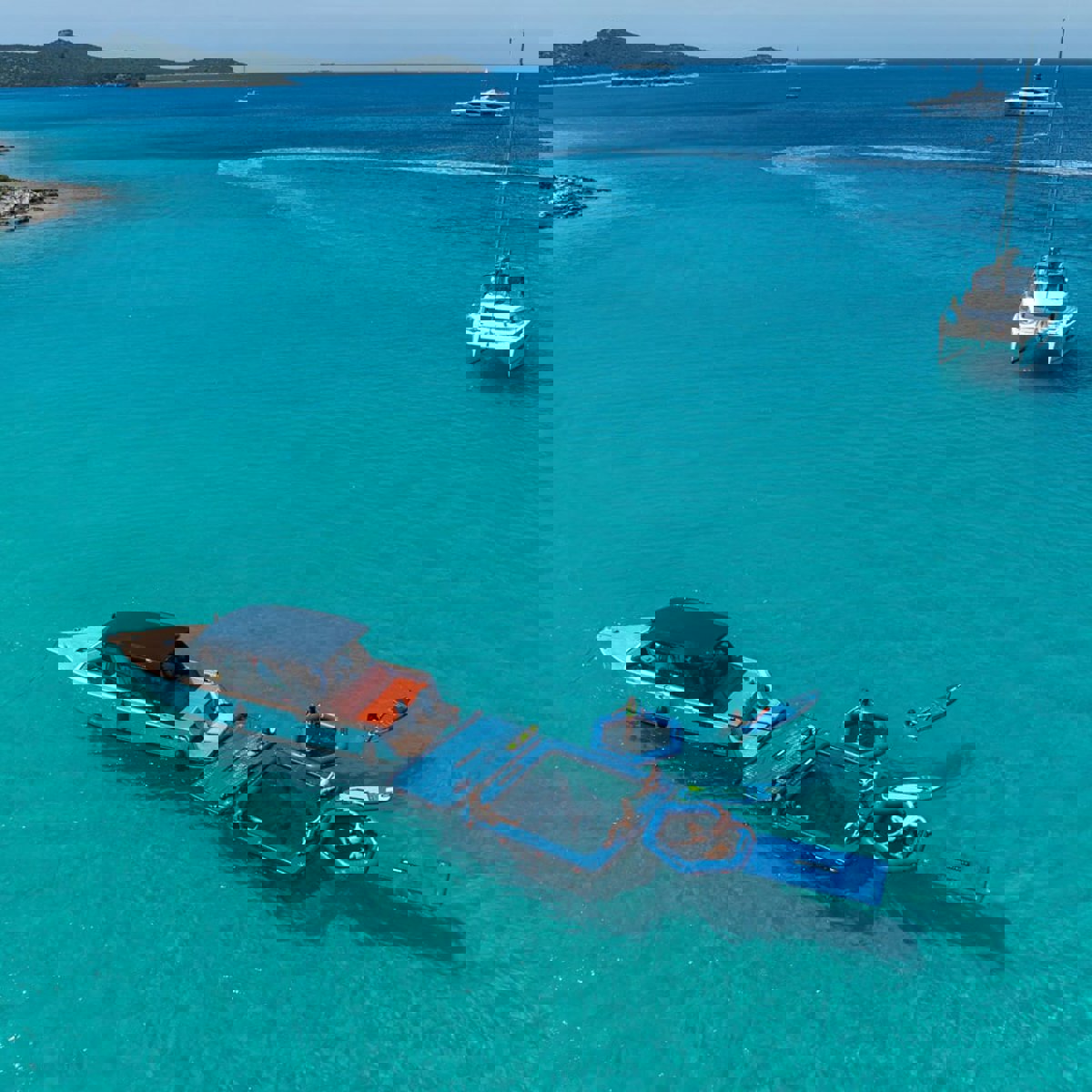 Jobe Infinity Island plateforme gonflable avec pompe 13