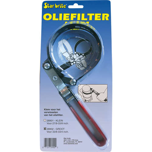 Starbrite serre-joint pour filtre à huile 33/8-33/4 pouces foto 1
