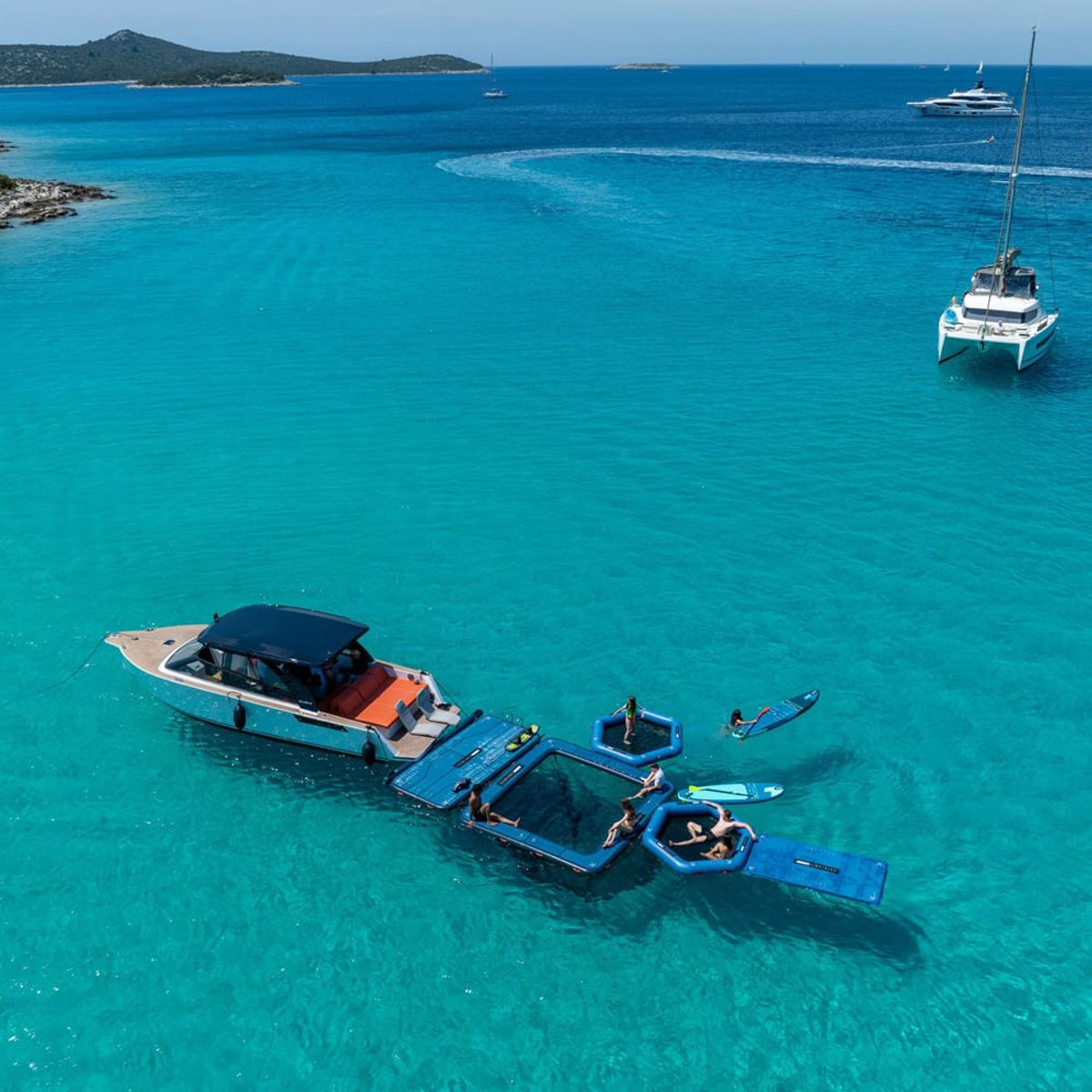 Jobe Infinity Island plateforme gonflable 27