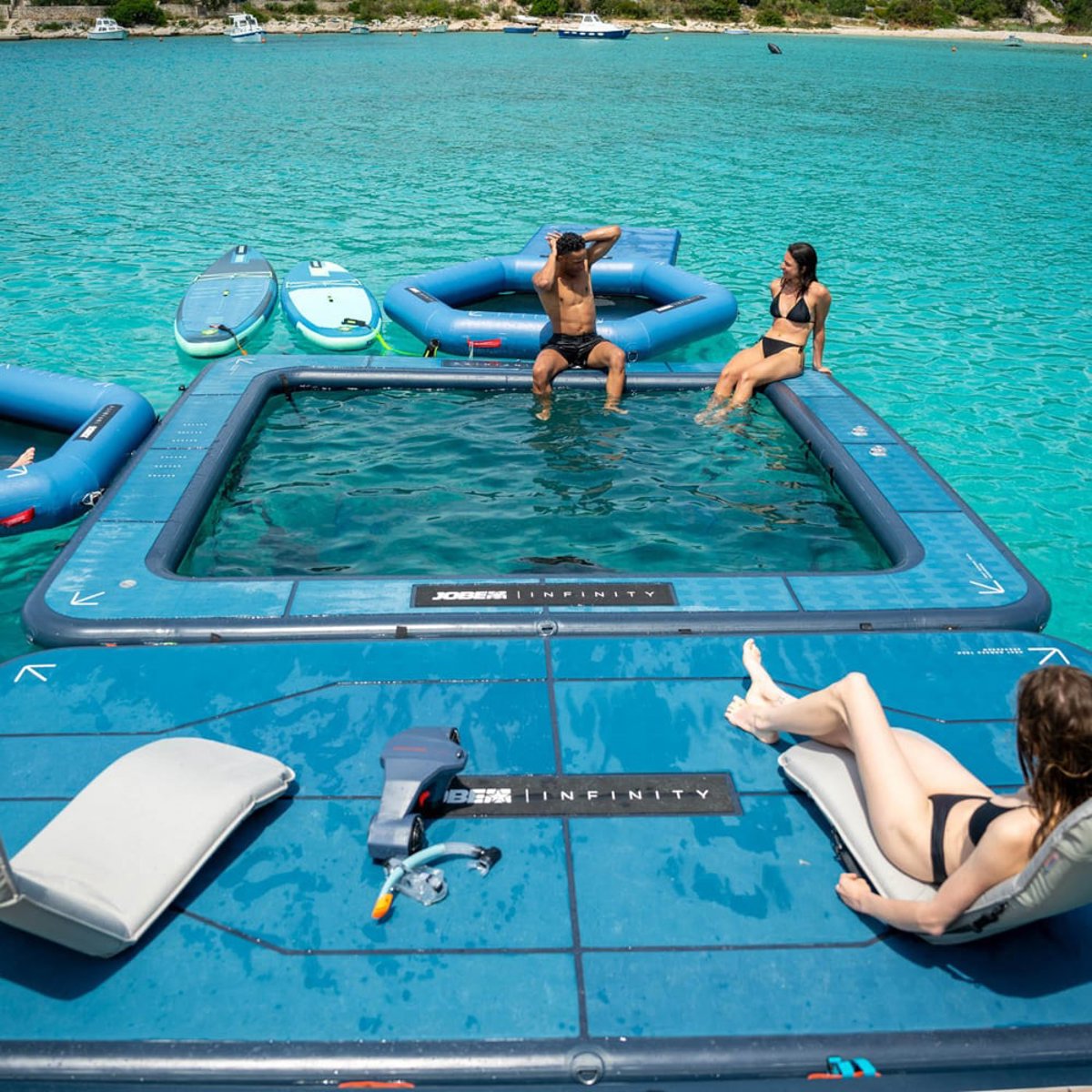 Jobe Infinity Island plateforme gonflable 31