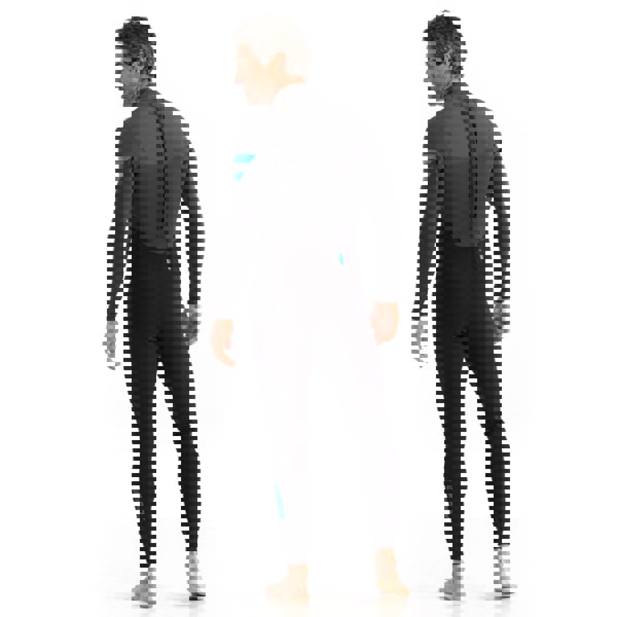 Jobe Perth 3/2mm combinaison homme gris graphite 5