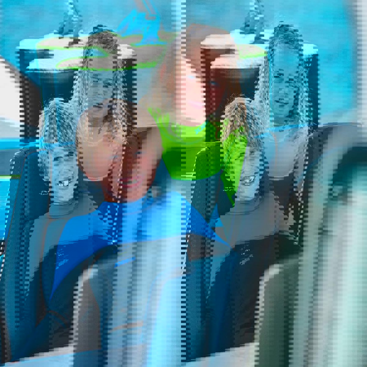 Jobe Boston 3/2mm combinaison enfant bleue 5