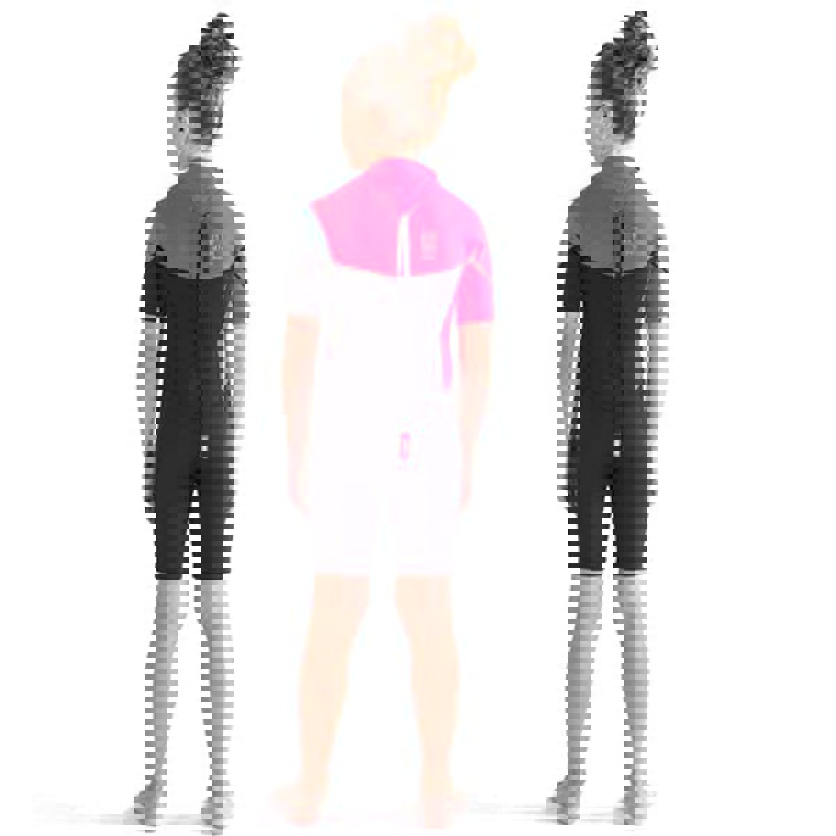 Jobe boston shorty combinaison enfant 2mm hot rose 5