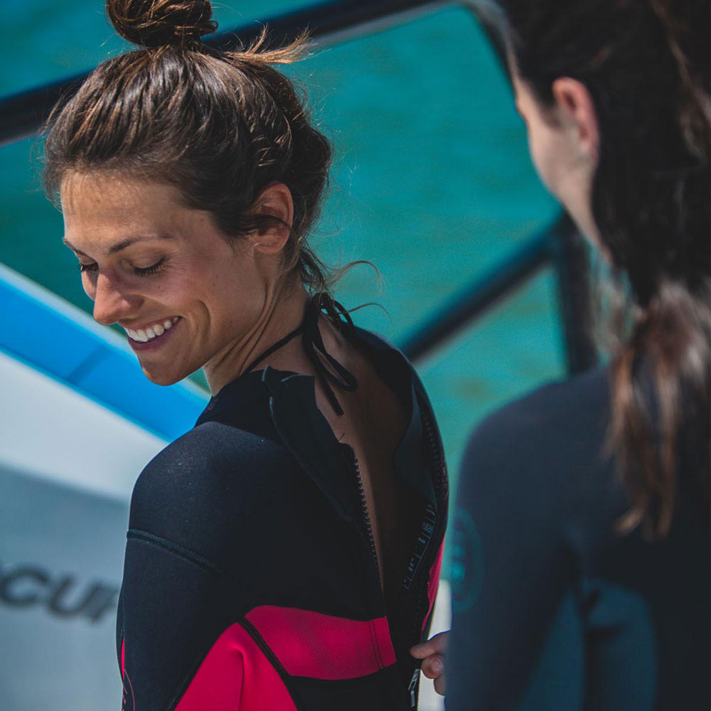 Jobe Sofia 3/2mm combinaison shorty femme vintage teal 3