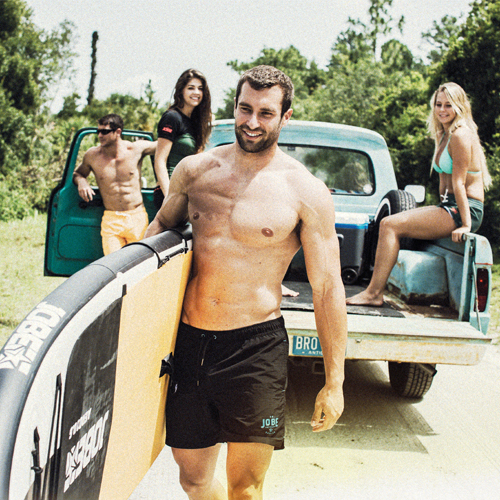 Jobe short de bain homme noir 4