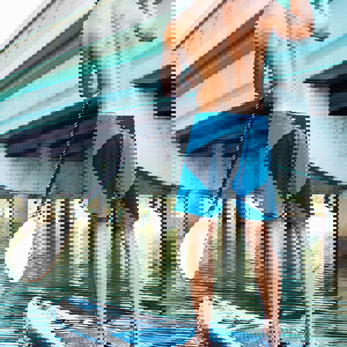 Jobe boardshort homme Impress WS Tech bleu 6