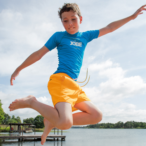 Jobe short de nage enfant Rebel orange 4