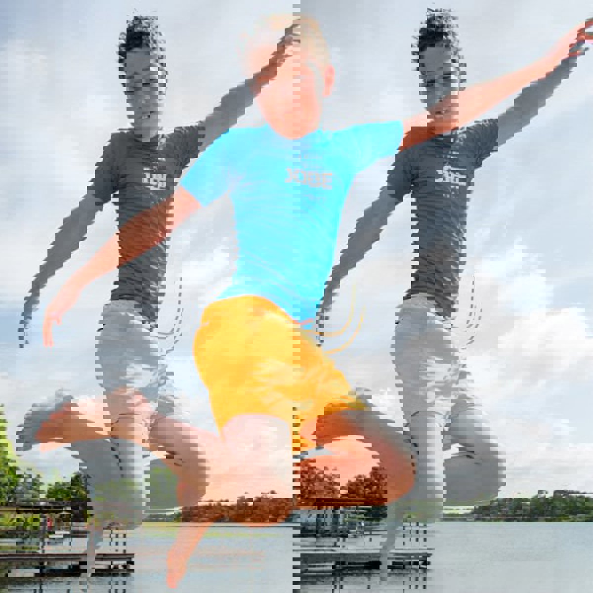 Jobe short de nage enfant Rebel orange 7