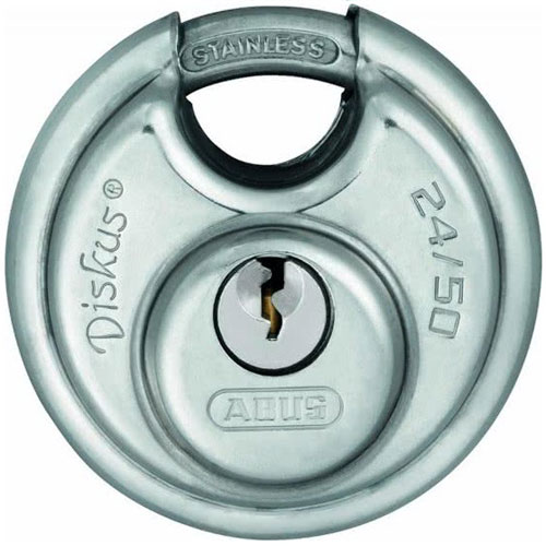 Abus disque cadenas en acier inoxydable 50mm niveau de sécurité 8 2