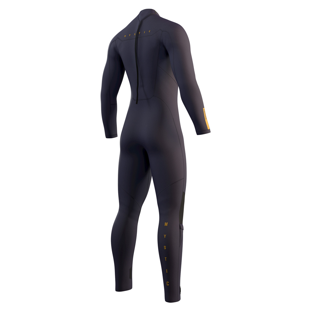 Mystic Marshall Fullsuit 5/3mm bleu nuit fermeture dos combinaison homme 2