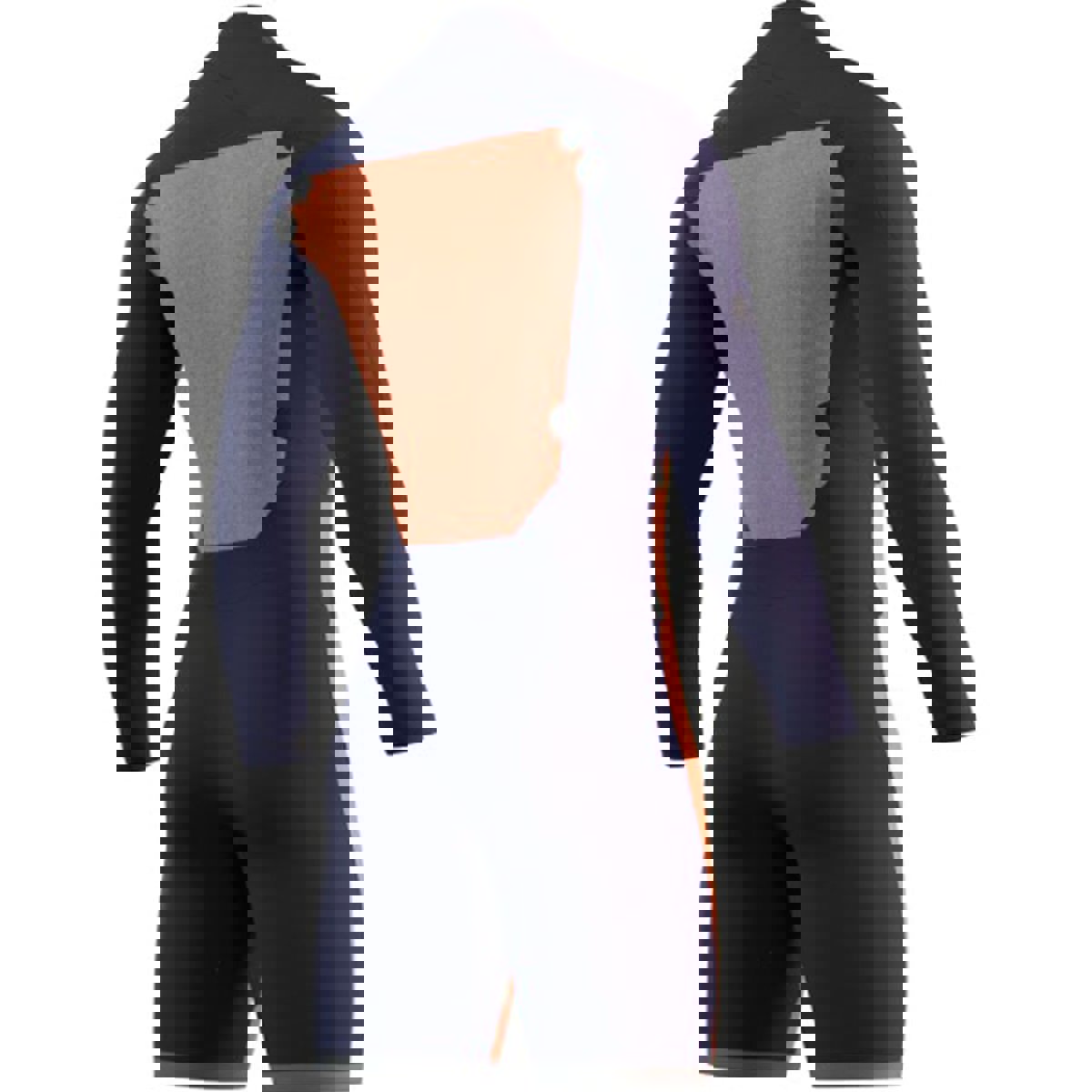 Mystic Star Shorty manches longues 3/2mm noir double zip avant combinaison homme 8