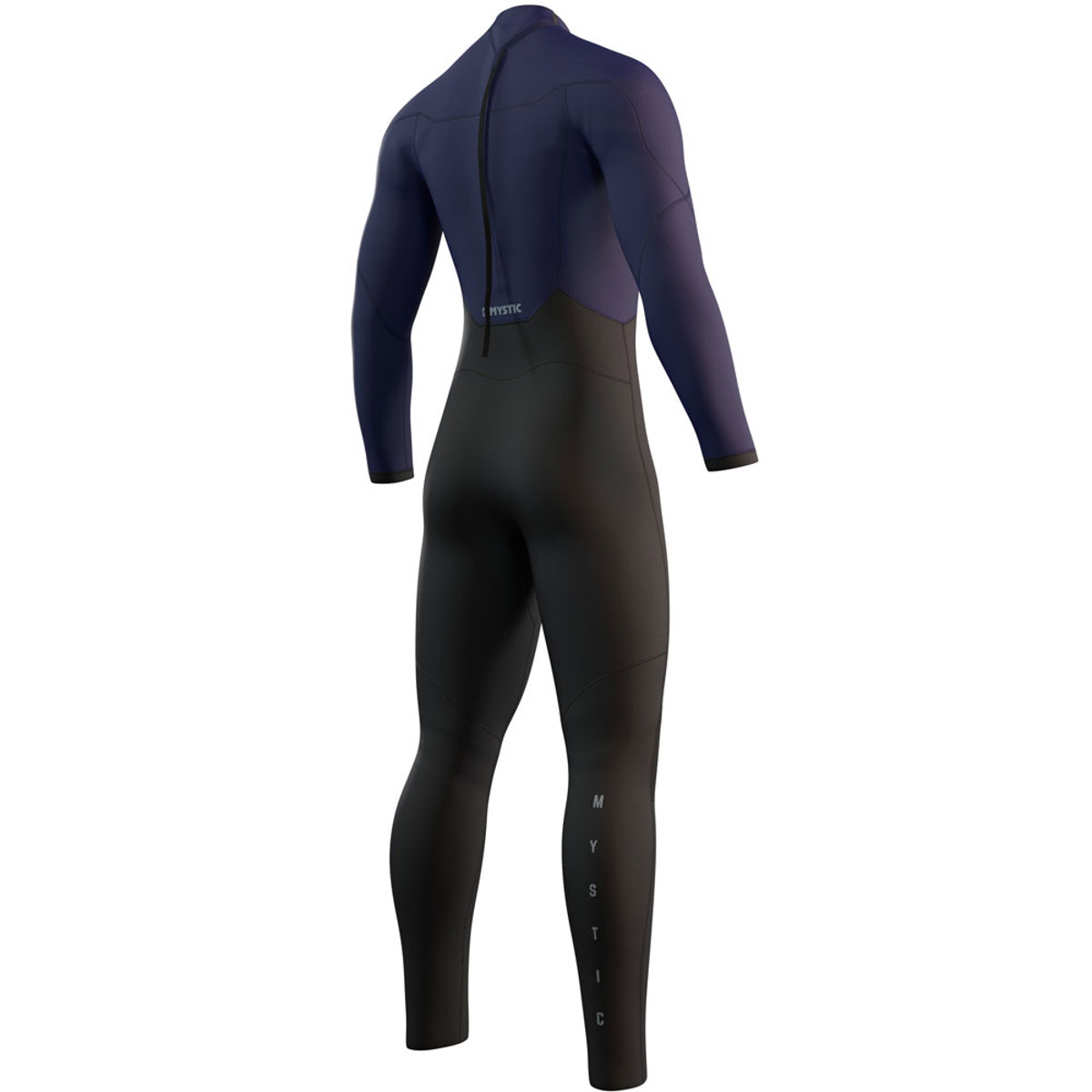 Mystic Star Fullsuit 3/2mm bleu nuit fermeture dos combinaison homme 5