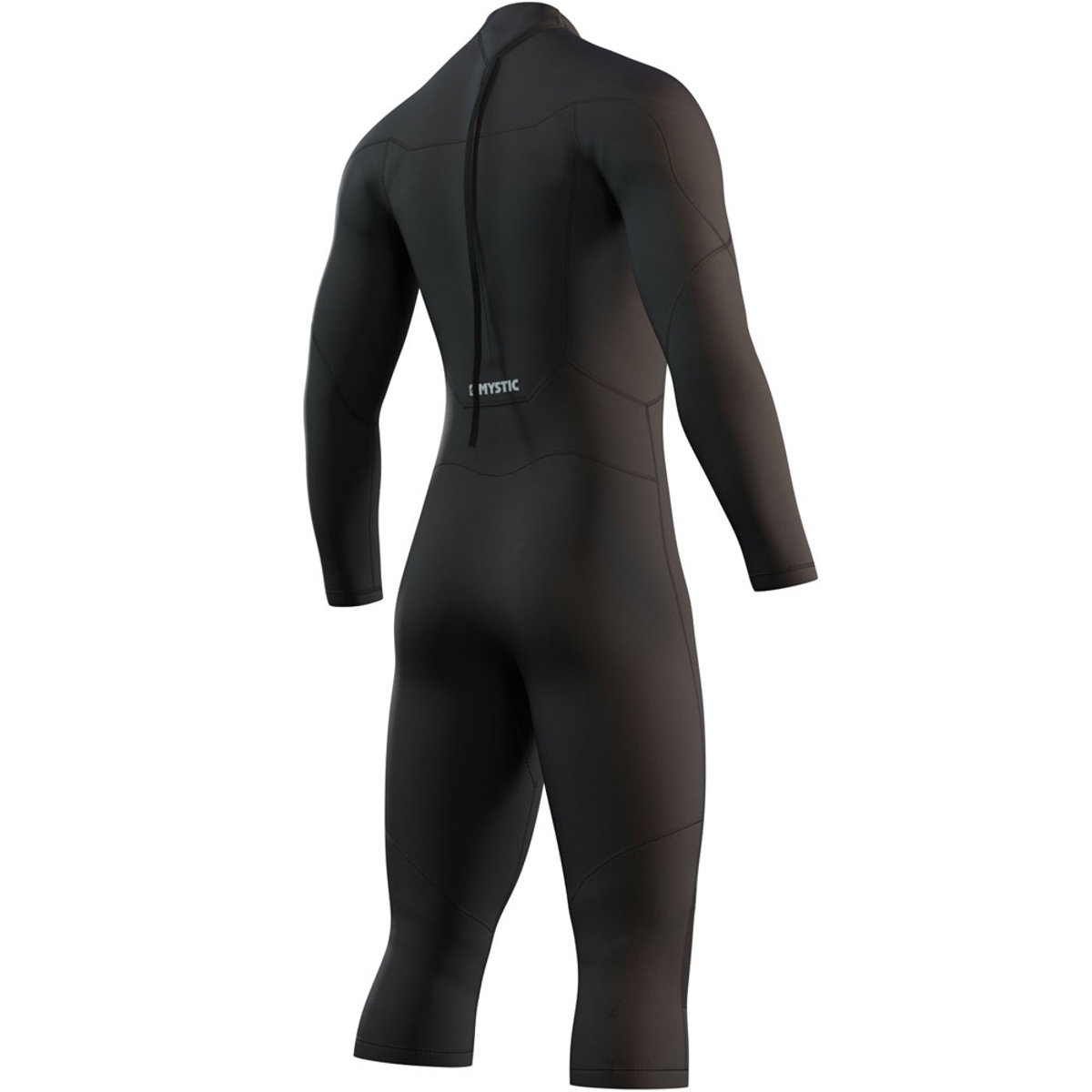Mystic Brand Longarm Shortleg 3/2mm flatlock combinaison homme noire 5