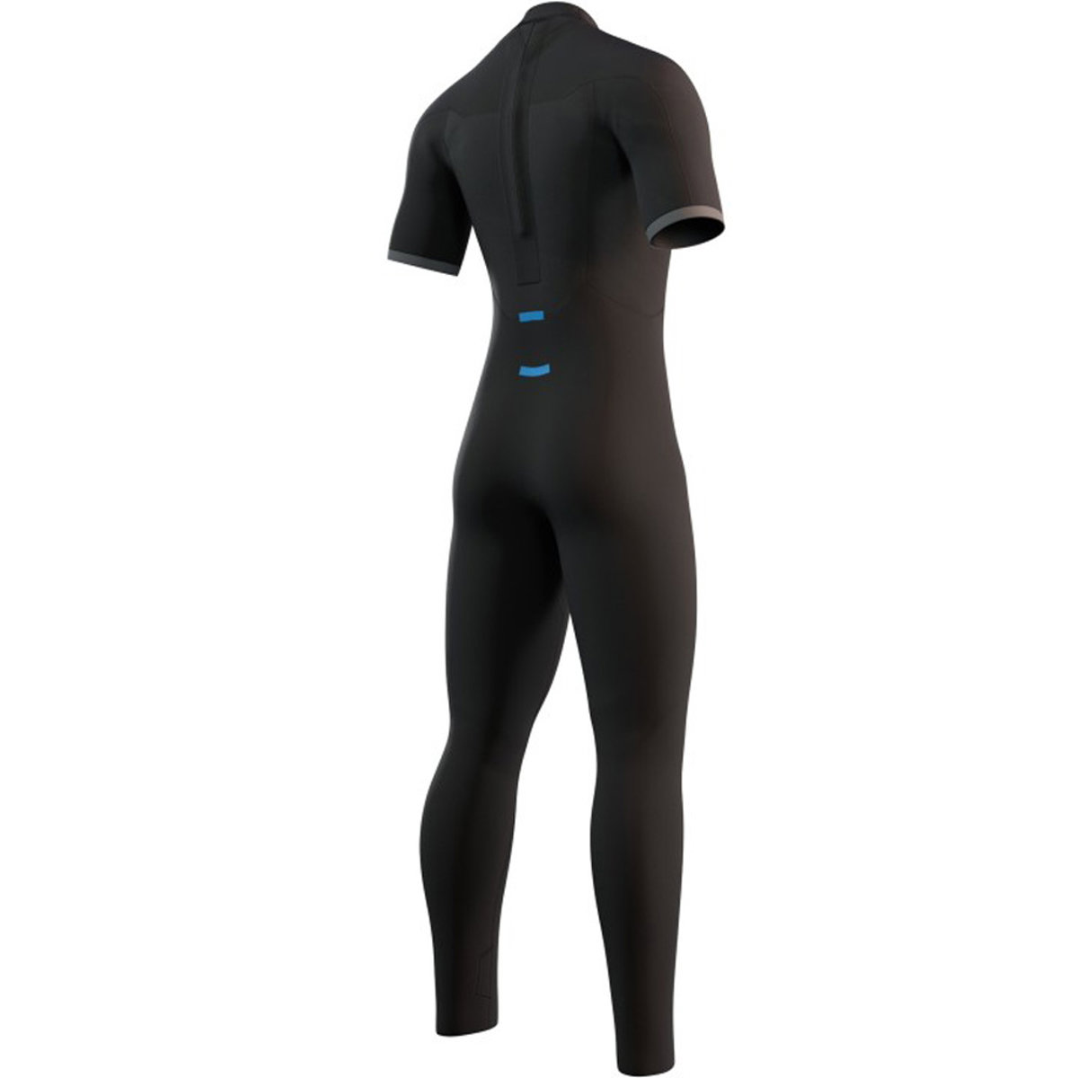 Mystic Brand Shortarm 3/2mm flatlock combinaison homme noire 5