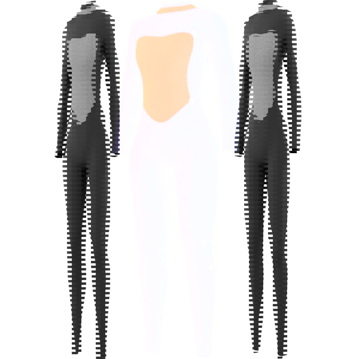 Mystic Star Fullsuit 3/2mm bleu nuit fermeture dos combinaison femme 6