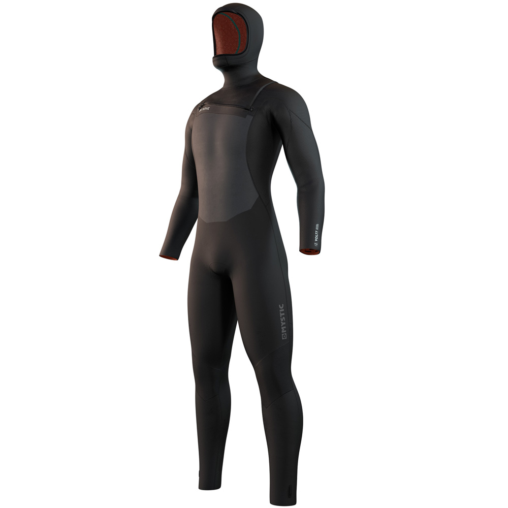 Mystic Voltt Hooded fullsuit 6/4/3 mm homme fermeture dos noir foto 1