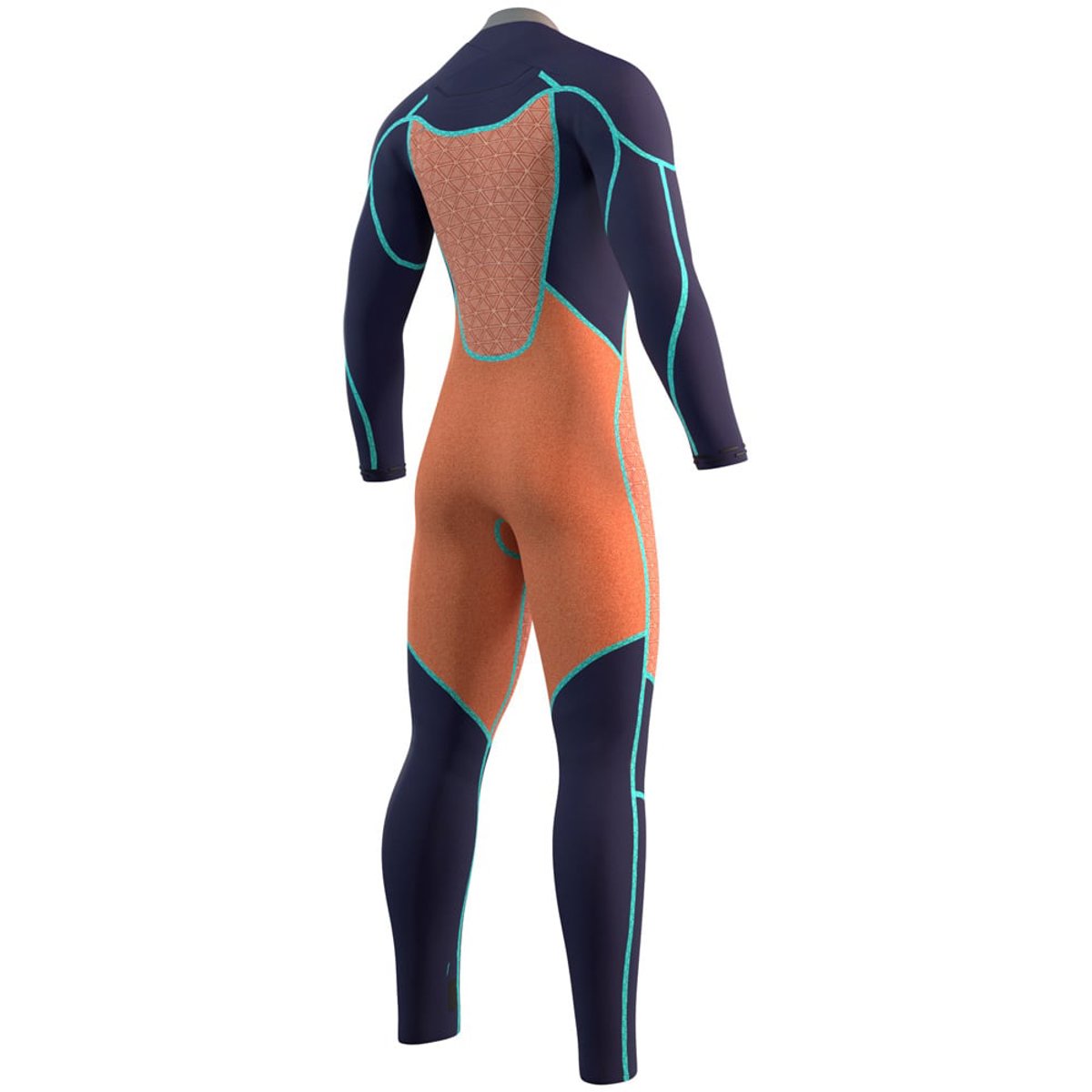 Mystic Majestic fullsuit 4/3mm homme fermeture buste gris foncé 5