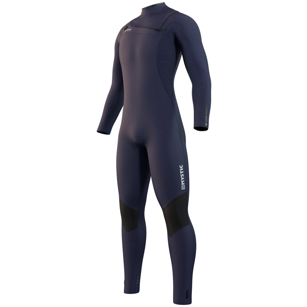 Mystic Majestic fullsuit 3/2mm homme fermeture buste bleu nuit foto 1