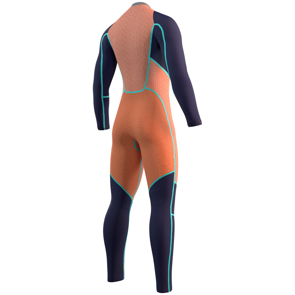 Mystic Majestic fullsuit 5/4mm homme fermeture dos noir 4
