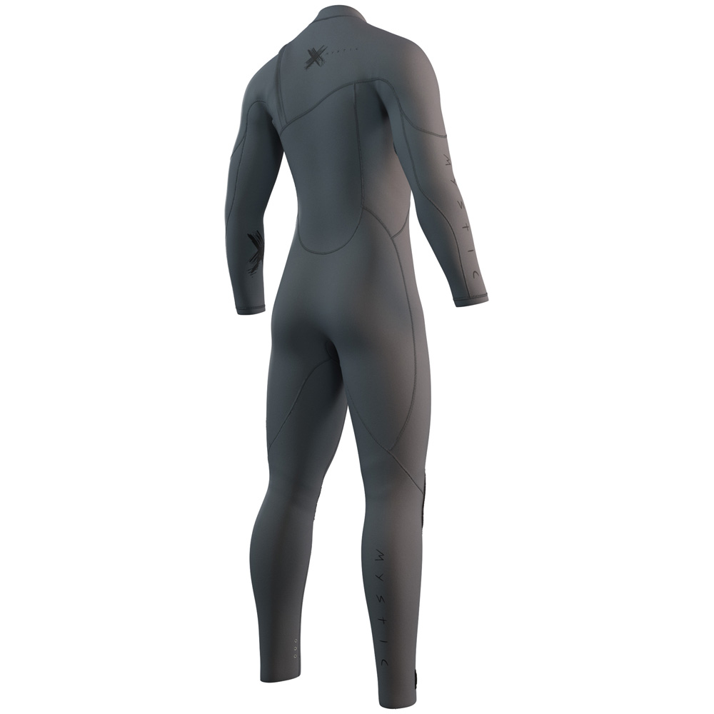 Mystic The One fullsuit 4/3mm Zipfree homme gris foncé 2