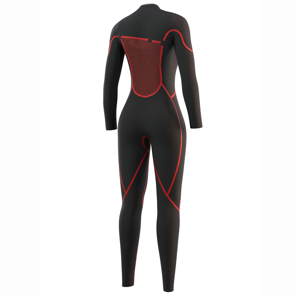 Mystic The One fullsuit 3/2mm Zipfree femme lila 4