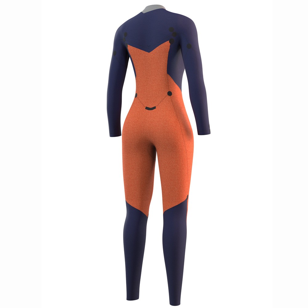 Mystic Dazzled fullsuit 5/3mm femme double fermeture noir 4
