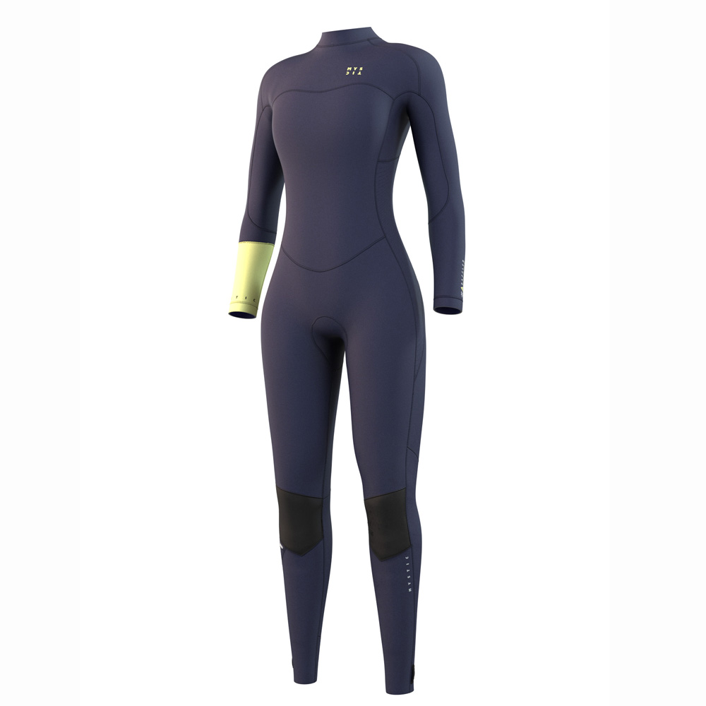 Dazzled fullsuit 5/3mm femme fermeture dos bleu nuit
