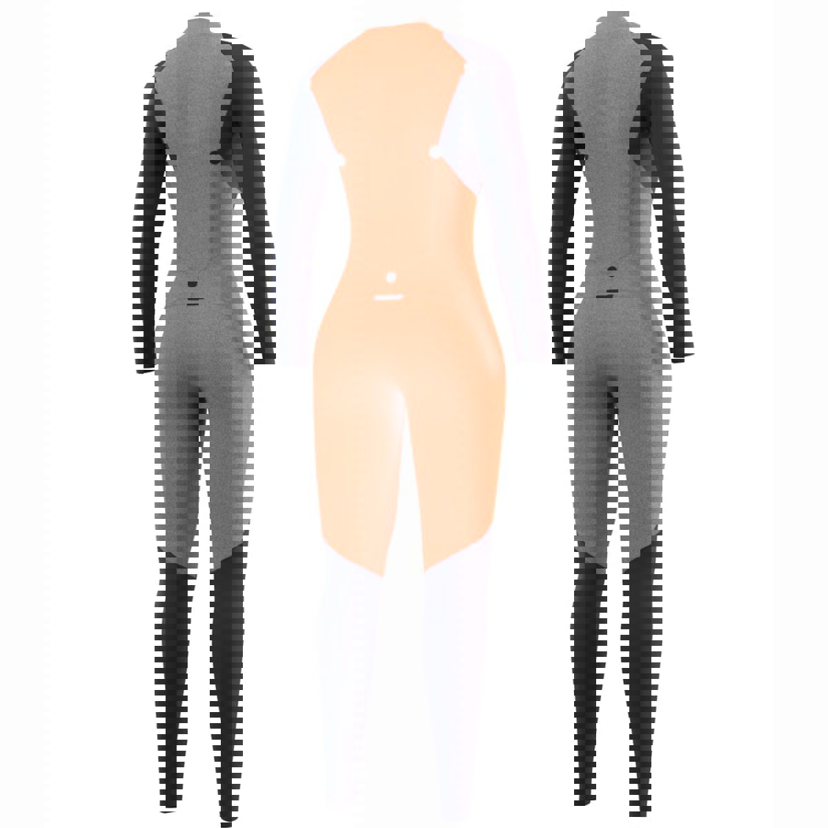 Mystic Dazzled fullsuit 5/3mm femme fermeture dos noir 6