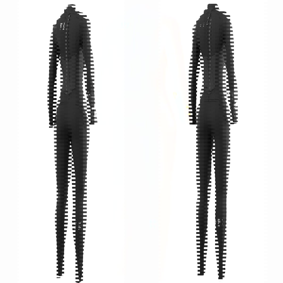Mystic Dazzled fullsuit 4/3mm femme fermeture dos noir 6