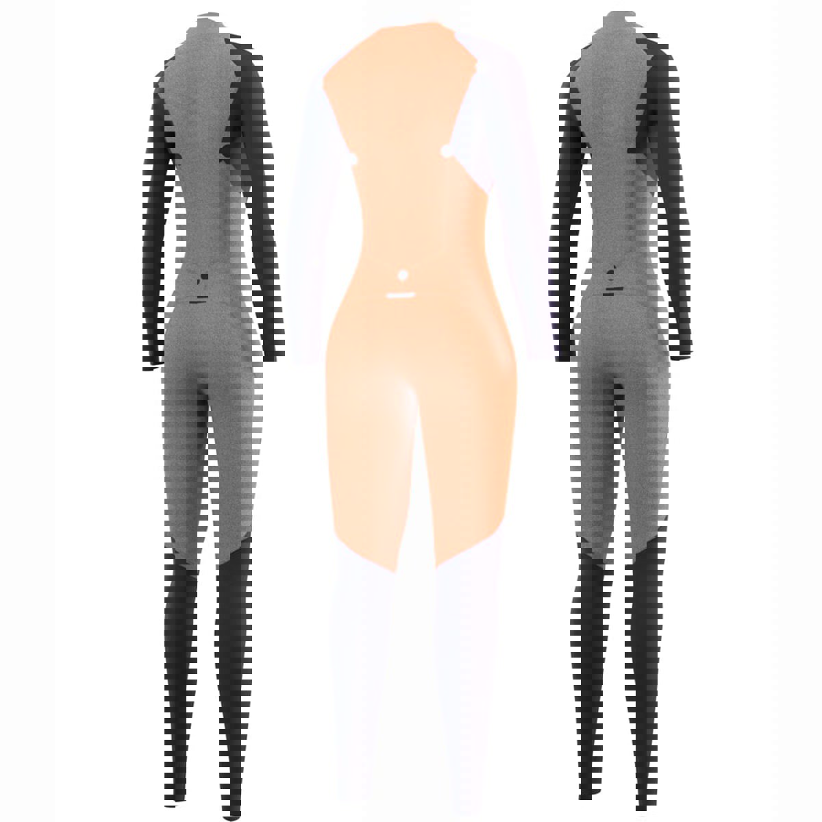 Mystic Dazzled fullsuit 4/3mm femme fermeture dos noir 8