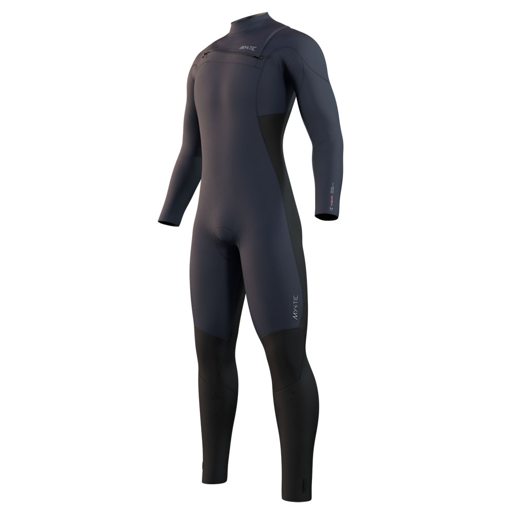 Mystic Majestic fullsuit combinaison homme 4/3mm fermeture avant bleu marine foto 1