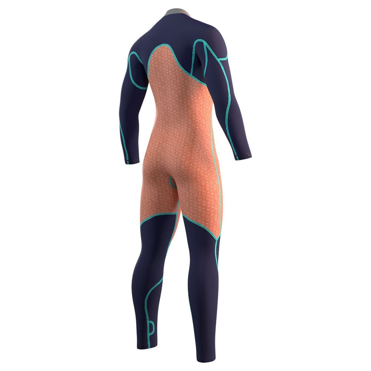 Mystic Majestic fullsuit combinaison homme 4/3mm fermeture avant bleu marine 5