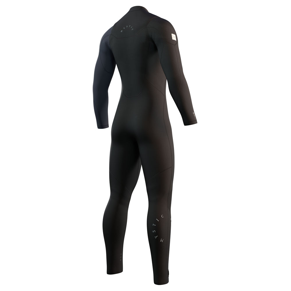 Mystic Marshall fullsuit combinaison homme 4/3mm fermeture avant bleu noir 2