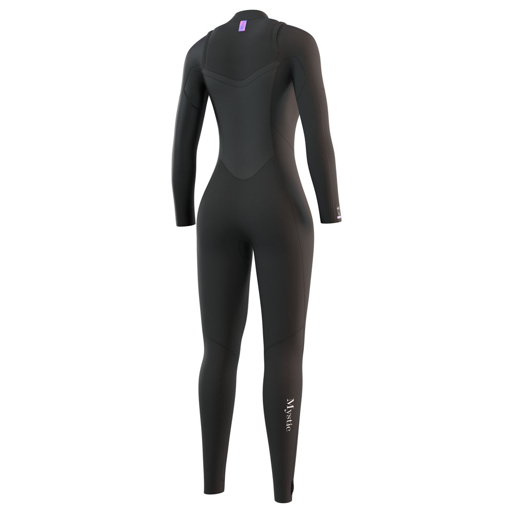 Jayde fullsuit combinaison femme 4/3mm double fermeture avant noir