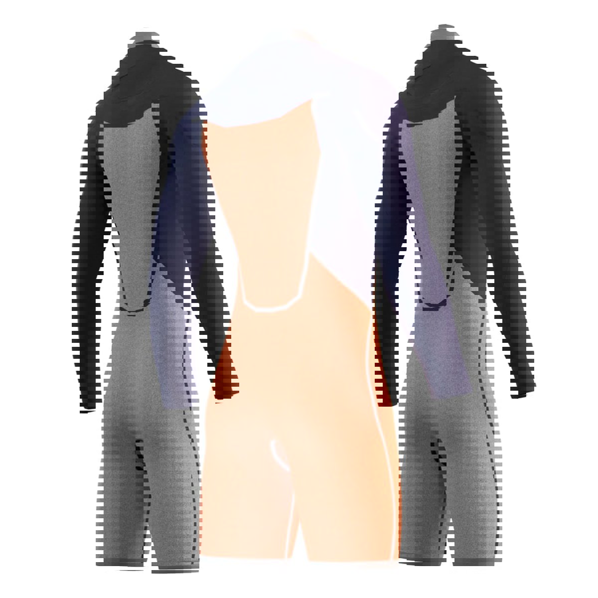 Mystic Marshall Longarm Shorty 3/2mm homme noir fermeture avant 7