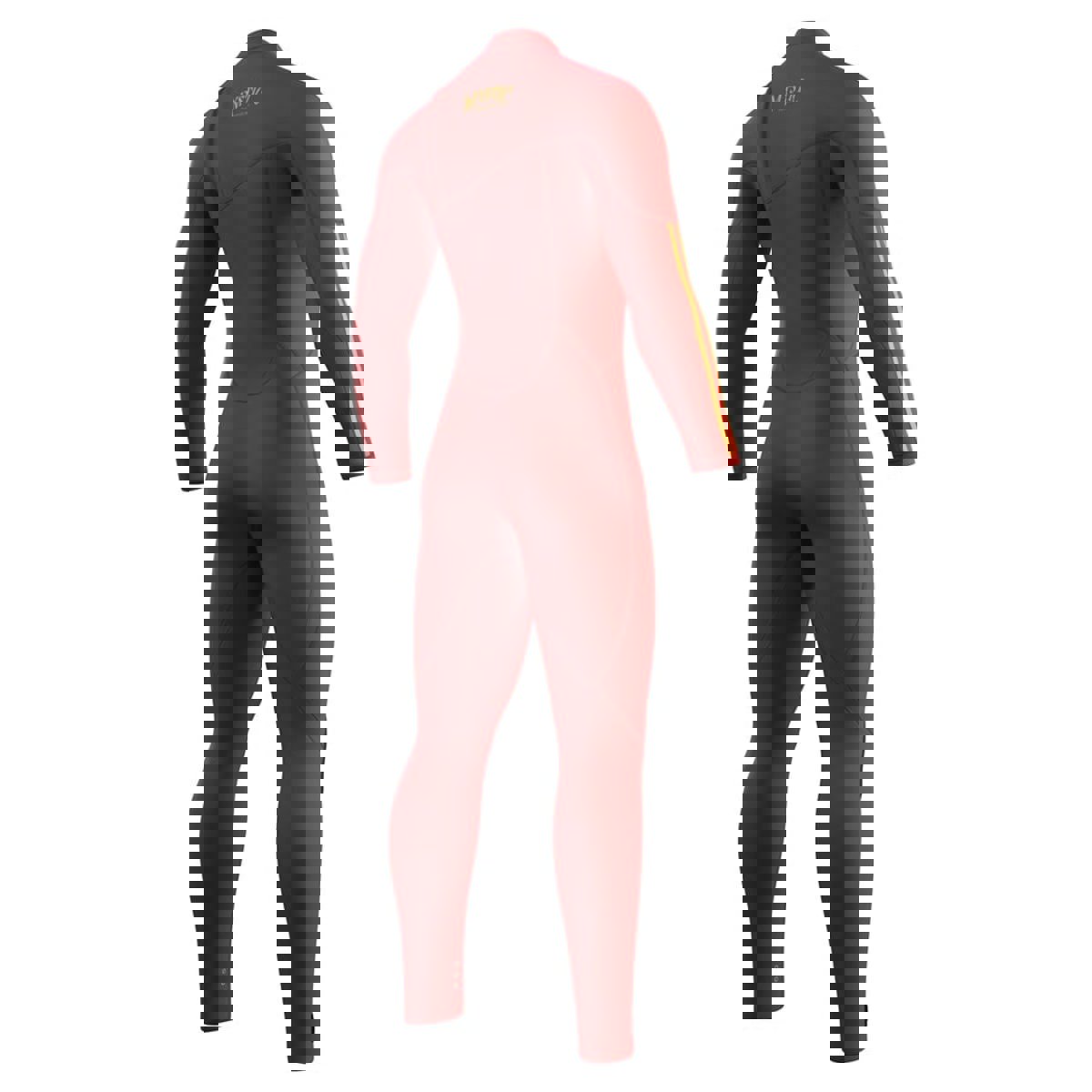 Mystic The One fullsuit combinaison homme 4/3mm Zipfree rouge 5