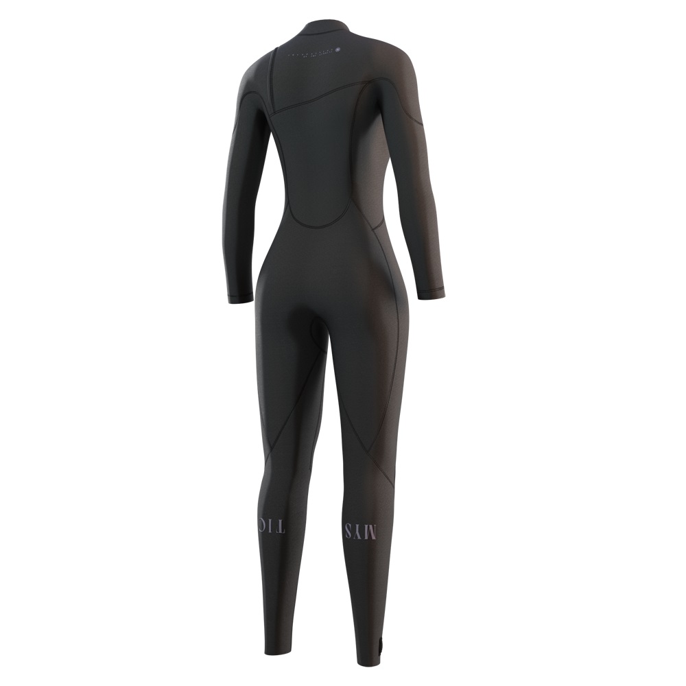Mystic The One fullsuit wetsuit 4/3mm Zipfree femme noir 2