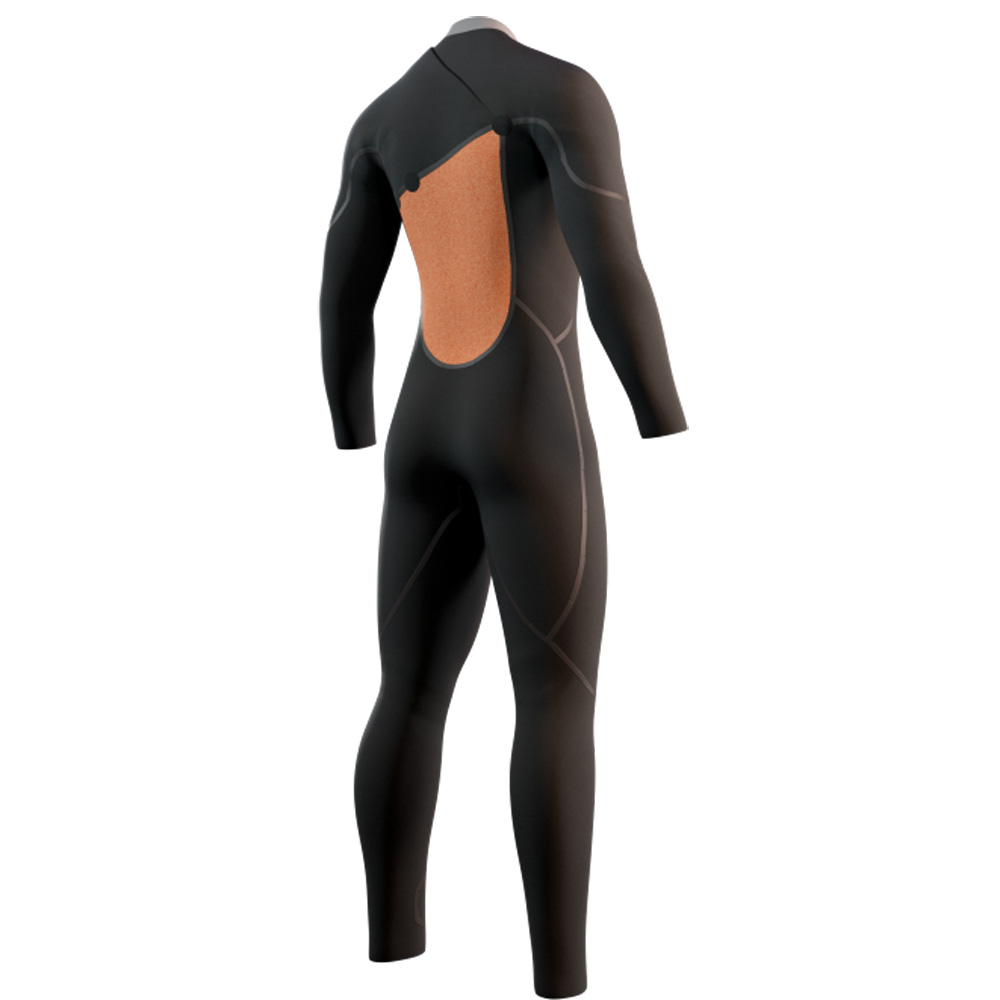Mystic The One fullsuit 5/3 mm homme noir zipfree 4
