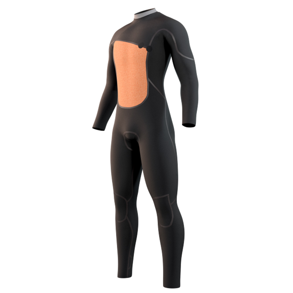 Mystic The One fullsuit 4/3 mm homme noir zipfree 3