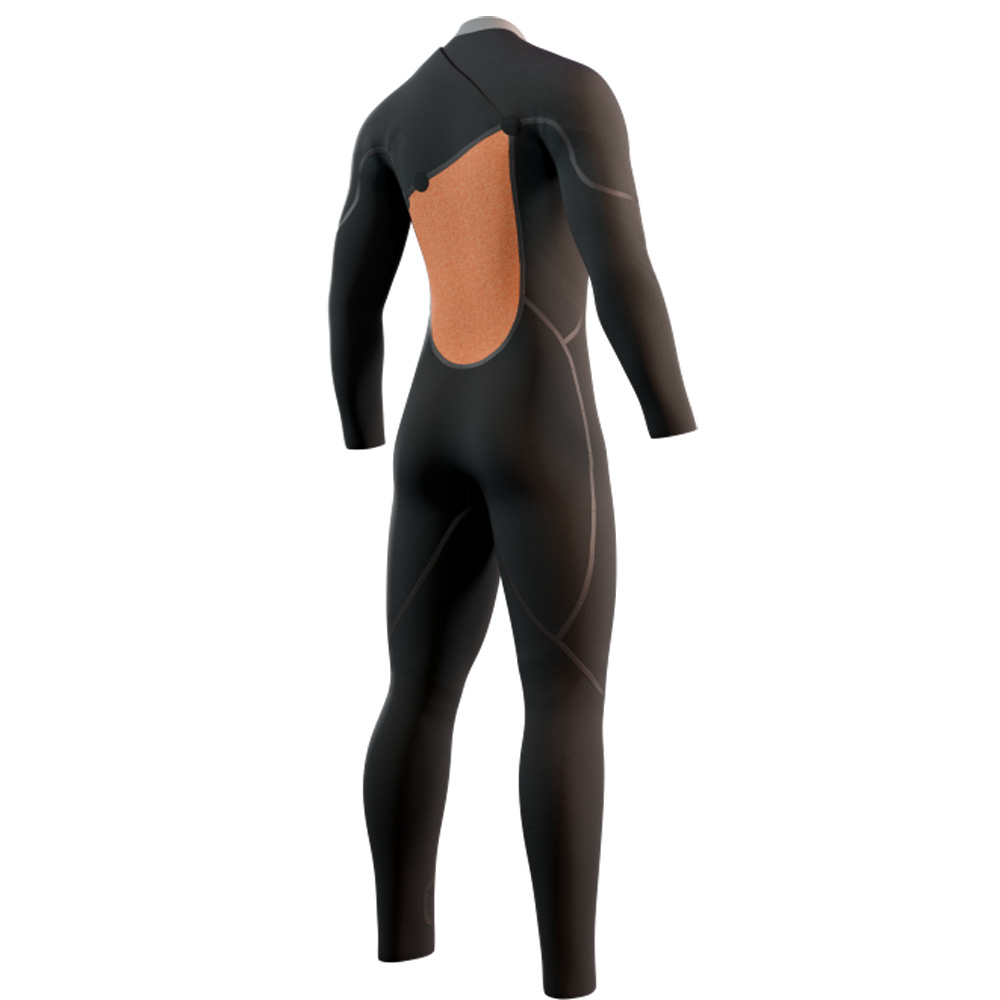 Mystic The One fullsuit 4/3 mm homme noir zipfree 4