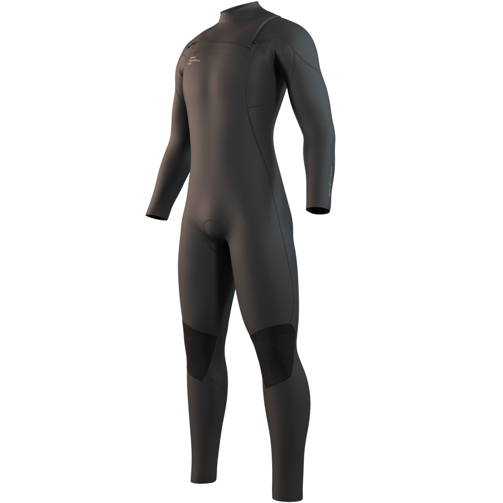 Mystic Evolve Fullsuit 4/3mm combinaison homme noire avec fermeture avant foto 1