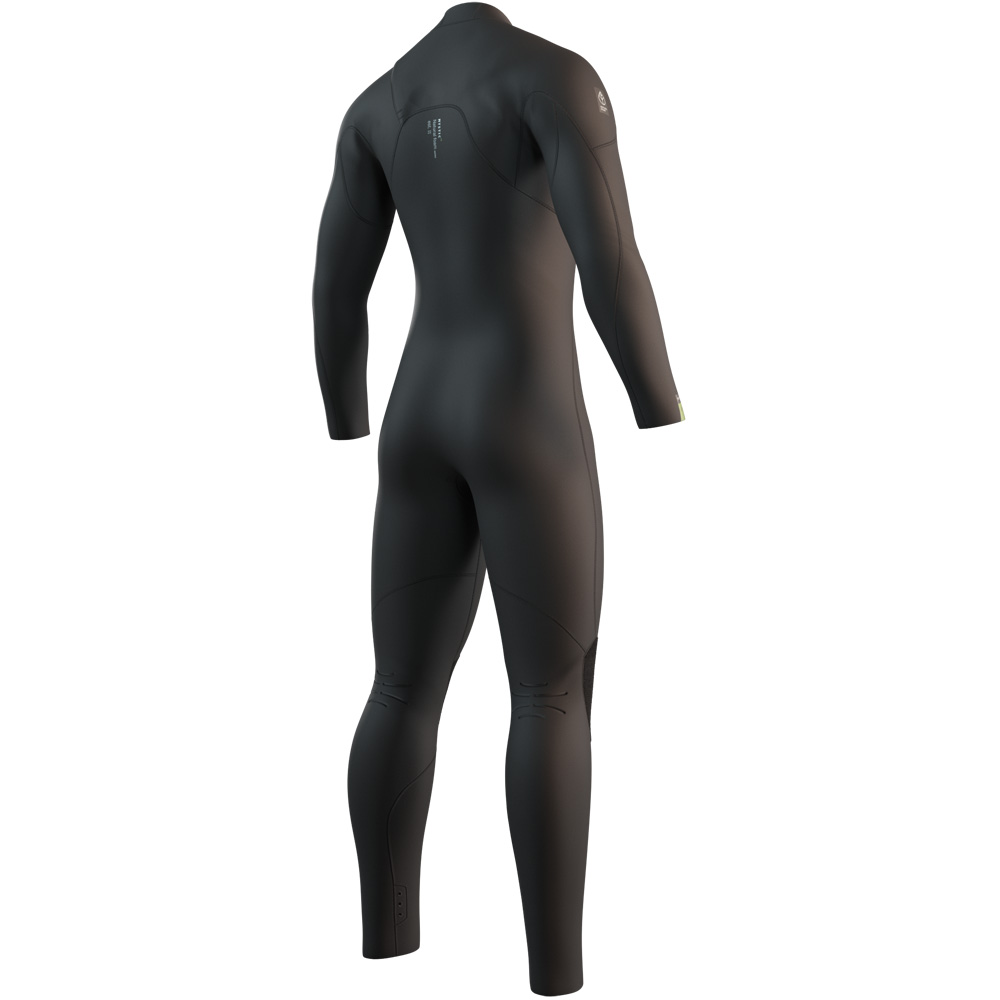 Mystic Evolve Fullsuit 4/3mm combinaison homme noire avec fermeture avant 2